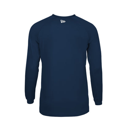 Toronto Argonauts New Era 2026 Sideline Rutted Long Sleeve Shirt - Navy