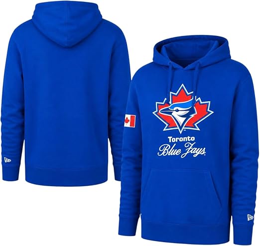 Toronto Blue Jay Canada Day MLB New Era Hoodie - Blue