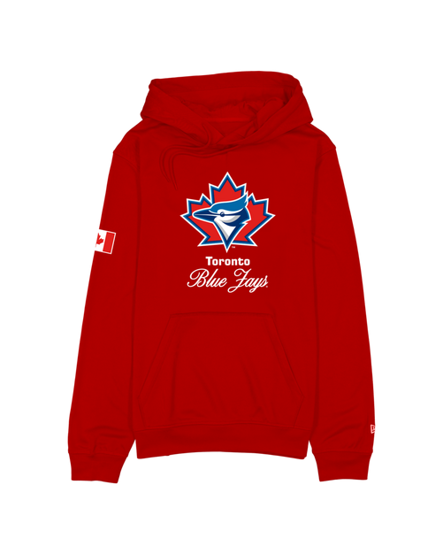 Toronto Blue Jay Canada Day MLB New Era Hoodie - Red