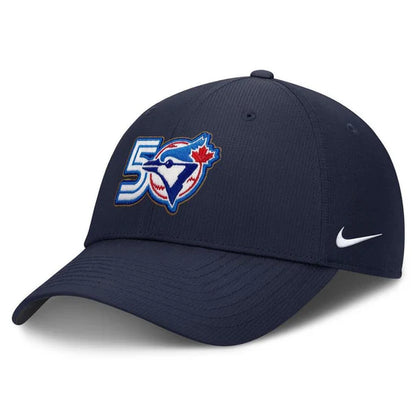 Toronto Blue Jays 50th Season Nike Dri-Fit Adjustable Club Cap - Navy