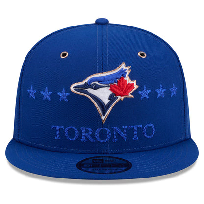 Toronto Blue Jays All Star Game 2026 Philadelphia Workout New Era 9FIFTY SnapBack Hat - Blue