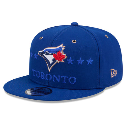 Toronto Blue Jays All Star Game 2026 Philadelphia Workout New Era 9FIFTY SnapBack Hat - Blue