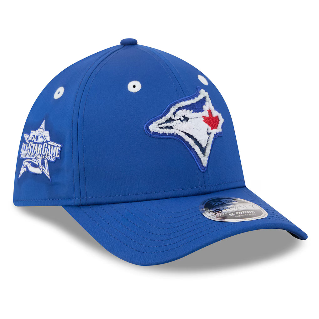 Toronto Blue Jays All Star Game Philadelphia 2026 Workout New Era - 39THIRTY M-Crown Flex Hat - Blue