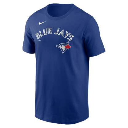 Toronto Blue Jays Kazuma Okamoto (Japanese Lettering) #7 Nike Royal Fuse Name & Number T-Shirt