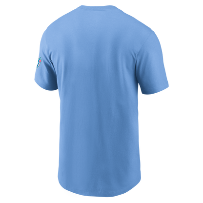 Toronto Blue Jays New Era 50th Season Anniversary Graphic T-Shirt - Valor Blue
