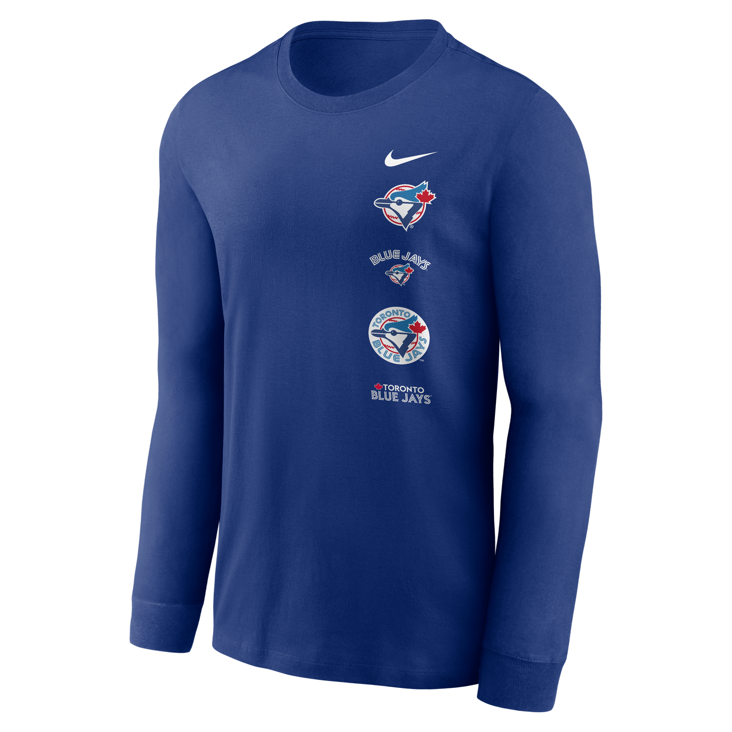 Toronto Blue Jays New Era 50th Season Anniversary Long Sleeve Shirt - Royal Blue