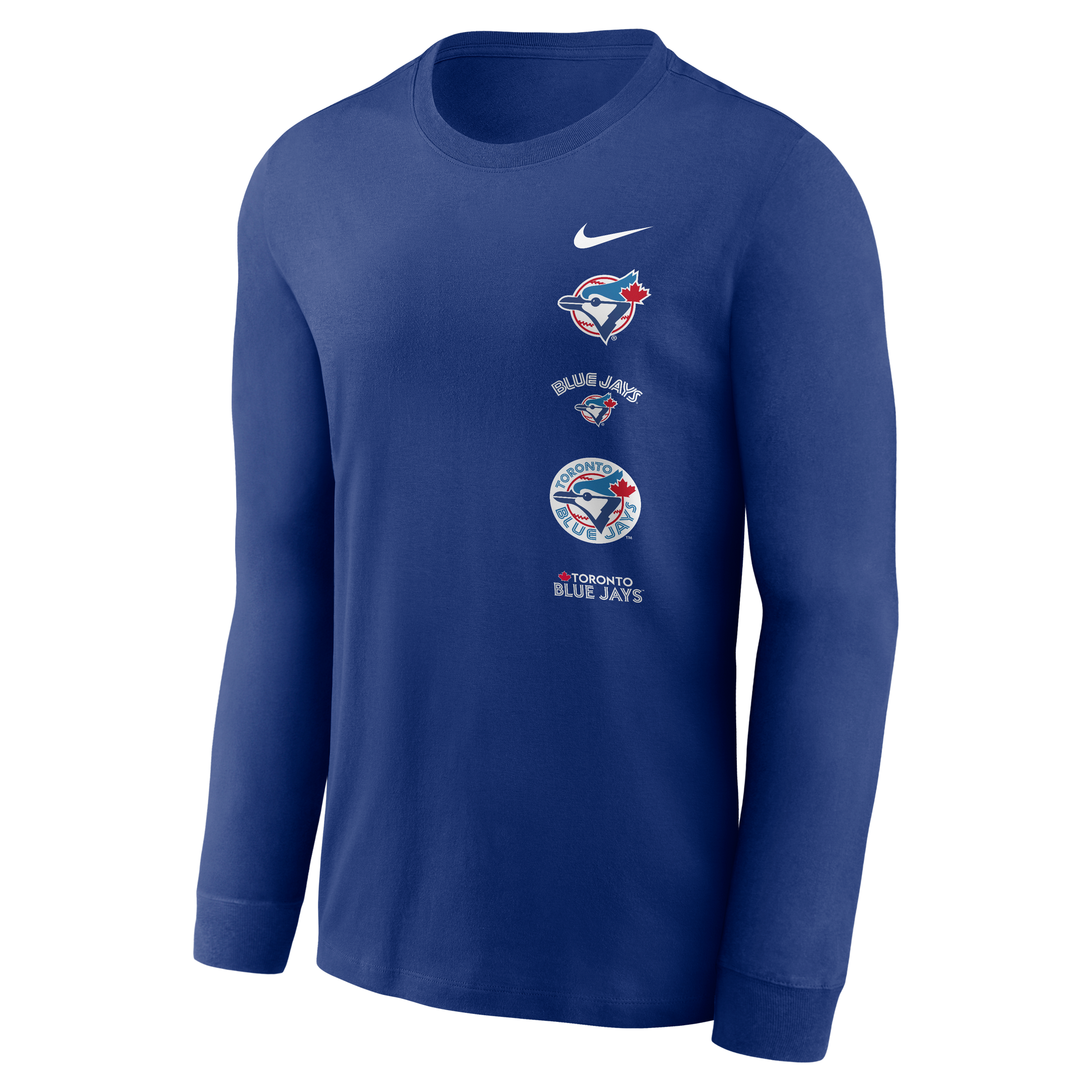 Toronto Blue Jays New Era 50th Season Anniversary Long Sleeve Shirt - Royal Blue