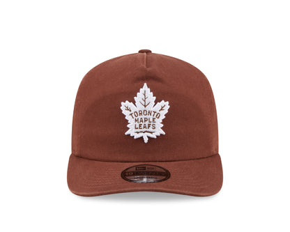 Toronto Maple Leafs NHL New Era 19TWENTY Color Pack Adjustable Hat - Brown