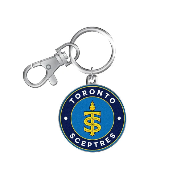 Toronto Sceptres PWHL Logo Keychain