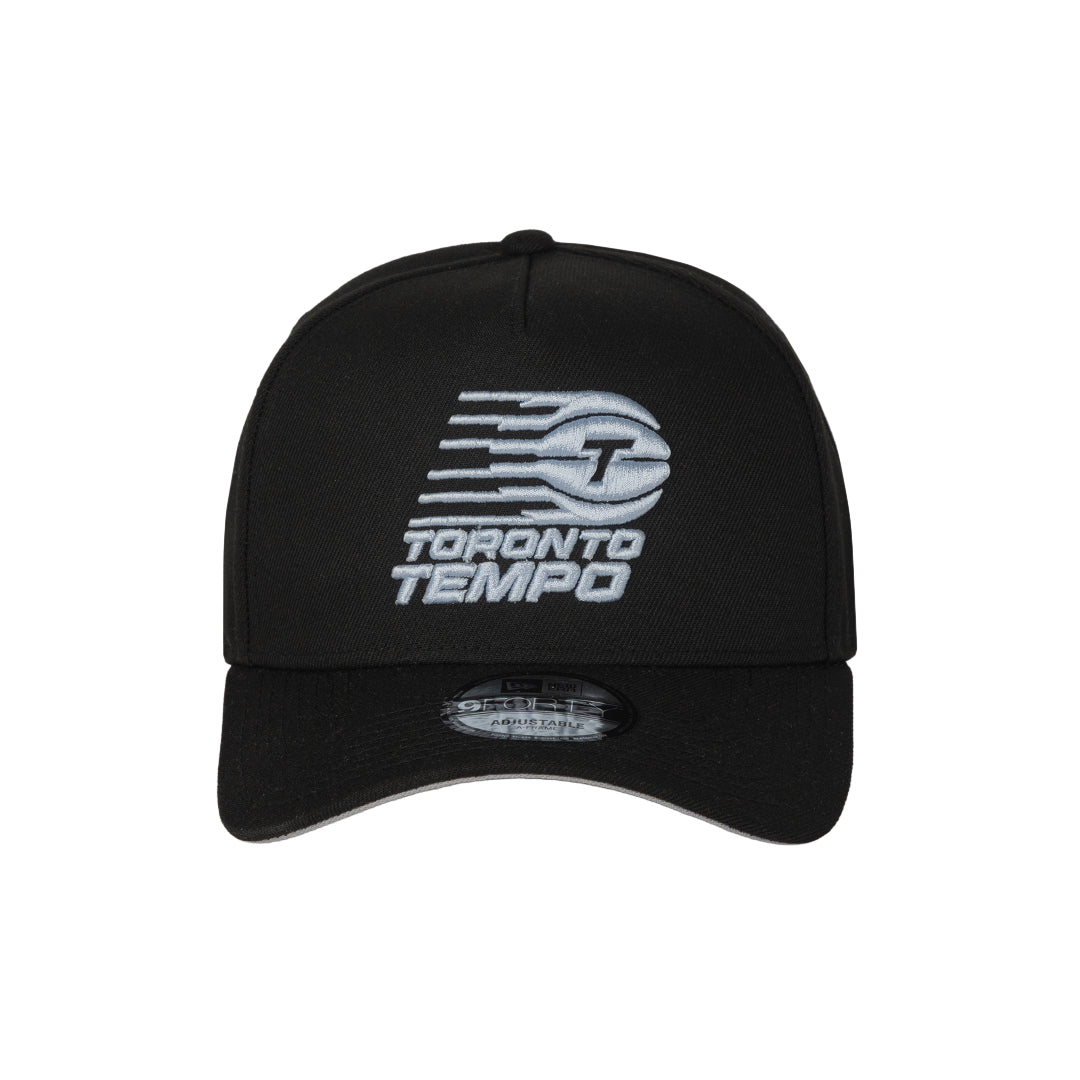 Toronto Tempo New Era 9FORTY Adjustable SnapBack Hat - Black