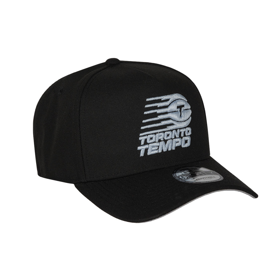 Toronto Tempo New Era 9FORTY Adjustable SnapBack Hat - Black