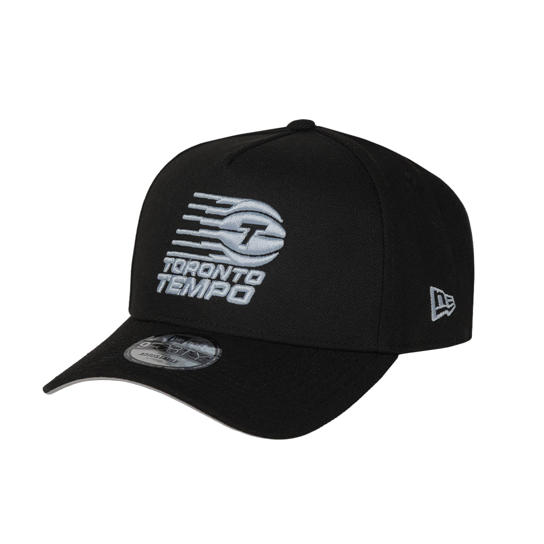 Toronto Tempo New Era 9FORTY Adjustable SnapBack Hat - Black