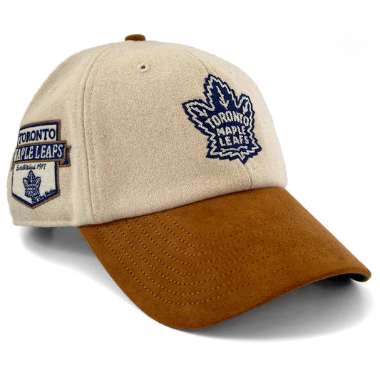 Toronto Maple Leafs '47 Beige Rafter Clean Up Adjustable Hat