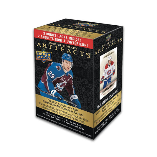 2021-22 Upper Deck Hockey Artifacts Blaster Box