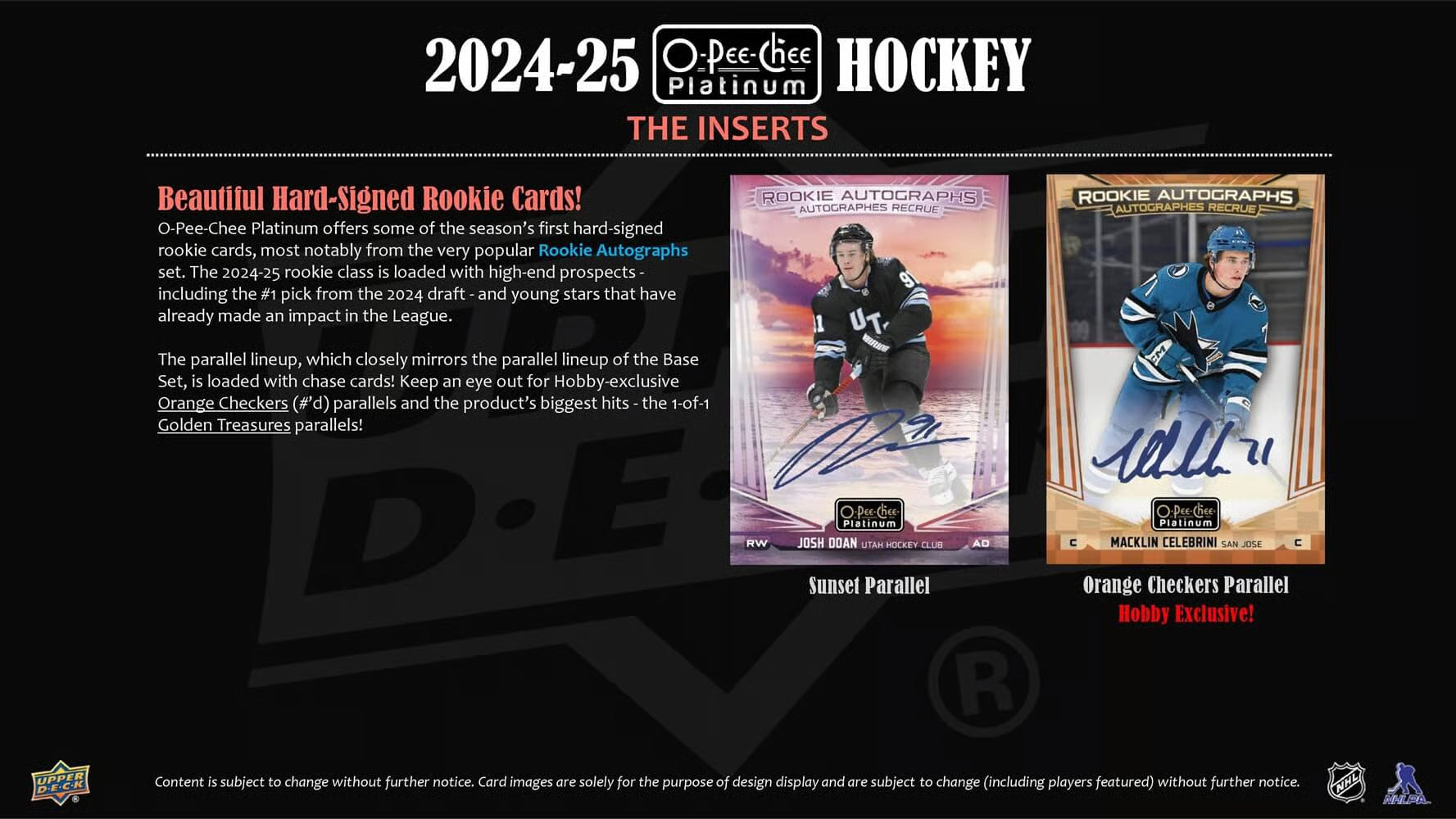 Upper Deck O-Pee-Chee Platinum 2024/25 NHL Hobby Box
