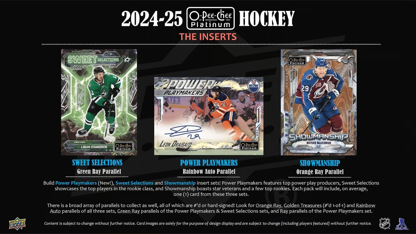 Upper Deck O-Pee-Chee Platinum 2024/25 NHL Hobby Box