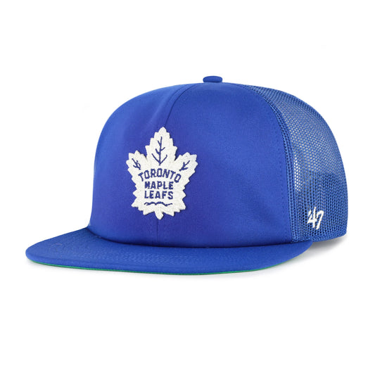 Toronto Maple Leafs '47 brand Captain A-Frame SnapBack Hat - Blue
