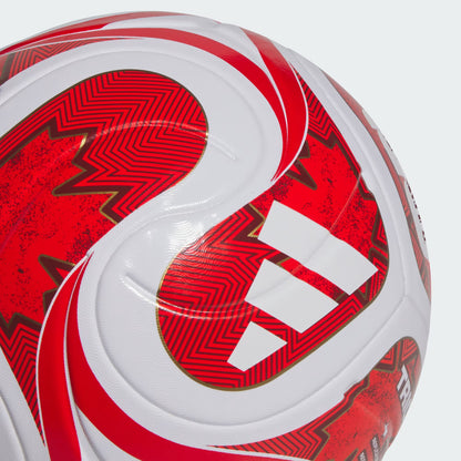 Adidas World Cup Canada FIFA 2026 Trionda League Soccer Ball- White//Red - Size 5