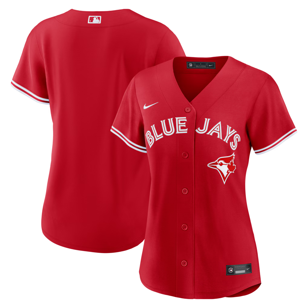 Women’s Toronto Blue Jays Home Replica Jersey - Red