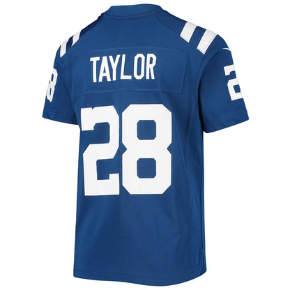 Youth Jonathon Taylor #28 Indianapolis Colts Game Jersey Nike - Blue