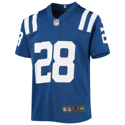 Youth Jonathon Taylor #28 Indianapolis Colts Game Jersey Nike - Blue