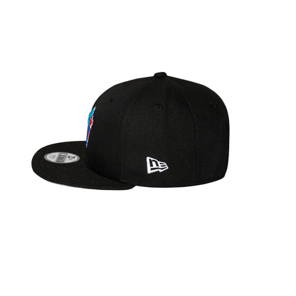 Youth Toronto Blue Jays 1977 Logo Black New Era 9Fifty Snapback Hat