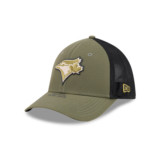 Youth/Child Toronto Blue Jays MLB 2026 Armed Forces 39THIRTY M-Crown Flex-Fit