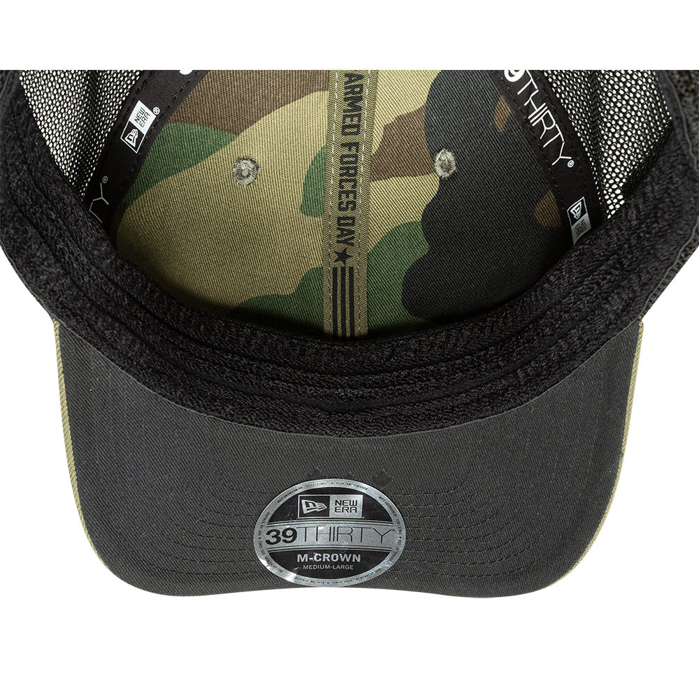 Youth/Child Toronto Blue Jays MLB 2026 Armed Forces 39THIRTY M-Crown Flex-Fit