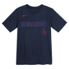 Youth Toronto Blue Jays City Connect George Springer #4 Name & Number T-Shirt