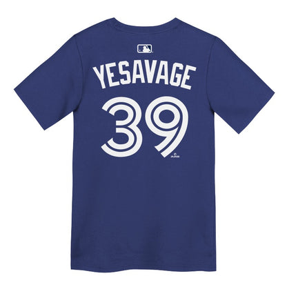 Youth Toronto Blue Jays Trey Yesavage #39 T-Shirt  - Rush Blue