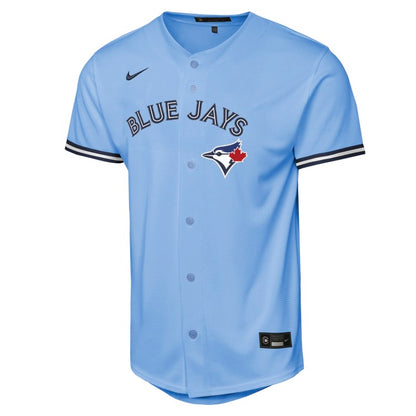 Youth Toronto Blue Jays Nike Powder Blue Alternate Baseline Jersey
