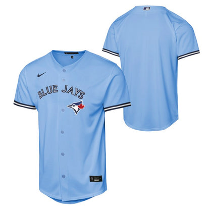 Youth Toronto Blue Jays Nike Powder Blue Alternate Baseline Jersey