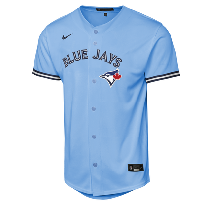 Youth Toronto Blue Jays Trey Yesavage #39 Powder Blue Baseline Jersey