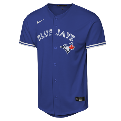 Youth Toronto Blue Jays Alejandro Kirk #30 Alternate 2 Blue Baseline Jersey