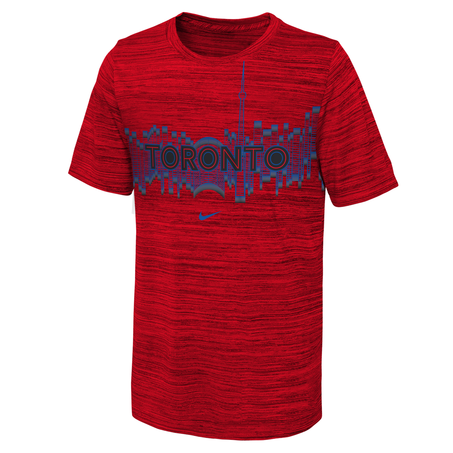 Youth Toronto Blue Jays City Connect Dri-Fit Practice T-Shirt - Red - Pro League Sports Collectibles Inc.