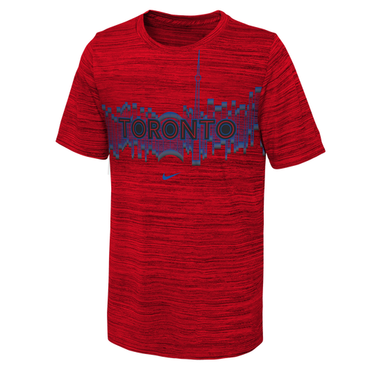 Youth Toronto Blue Jays City Connect Dri-Fit Practice T-Shirt - Red