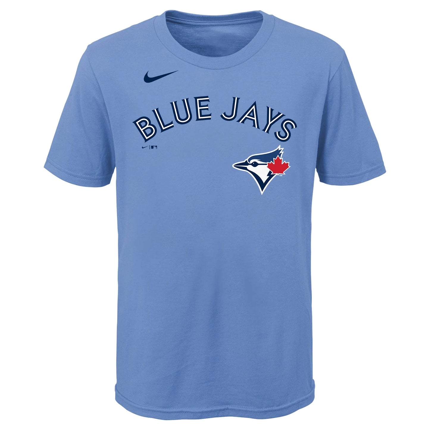 Youth Toronto Blue Jays Vladimir Guerrero Jr. #27 Nike Name & Number T-Shirt - Powder Blue