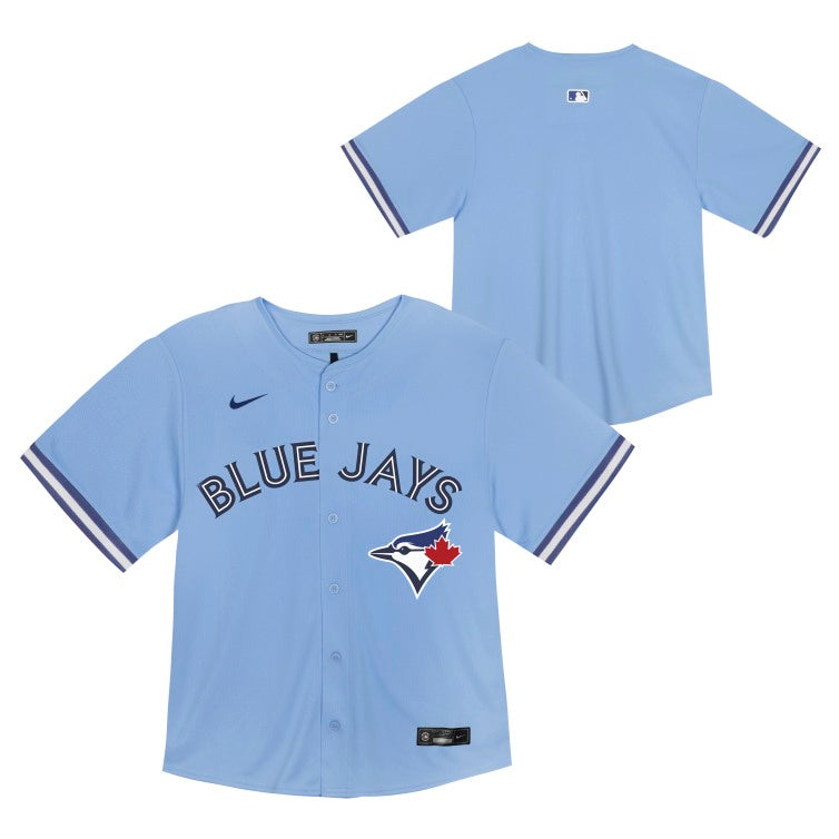 Child Toronto Blue Jays Nike Powder Blue Alternate Baseline Replica Team Jersey