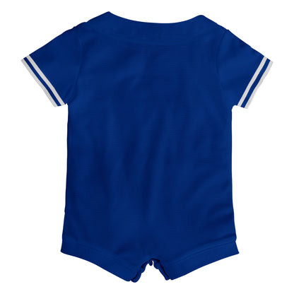 Infant Toronto Blue Jays Alternate 1 Replica Romper - Rush Blue