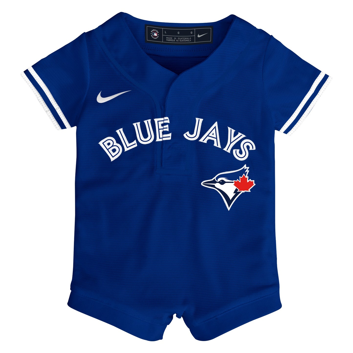 Infant Toronto Blue Jays Alternate 1 Replica Romper - Rush Blue
