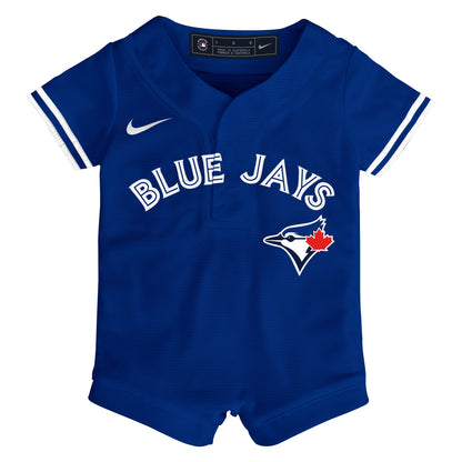 Infant Toronto Blue Jays Alternate 1 Replica Romper - Rush Blue