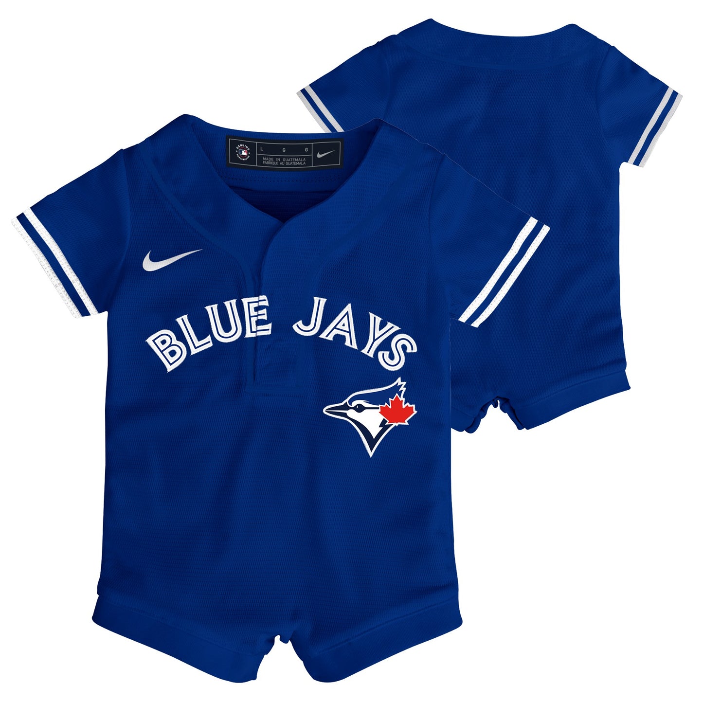 Infant Toronto Blue Jays Alternate 1 Replica Romper - Rush Blue