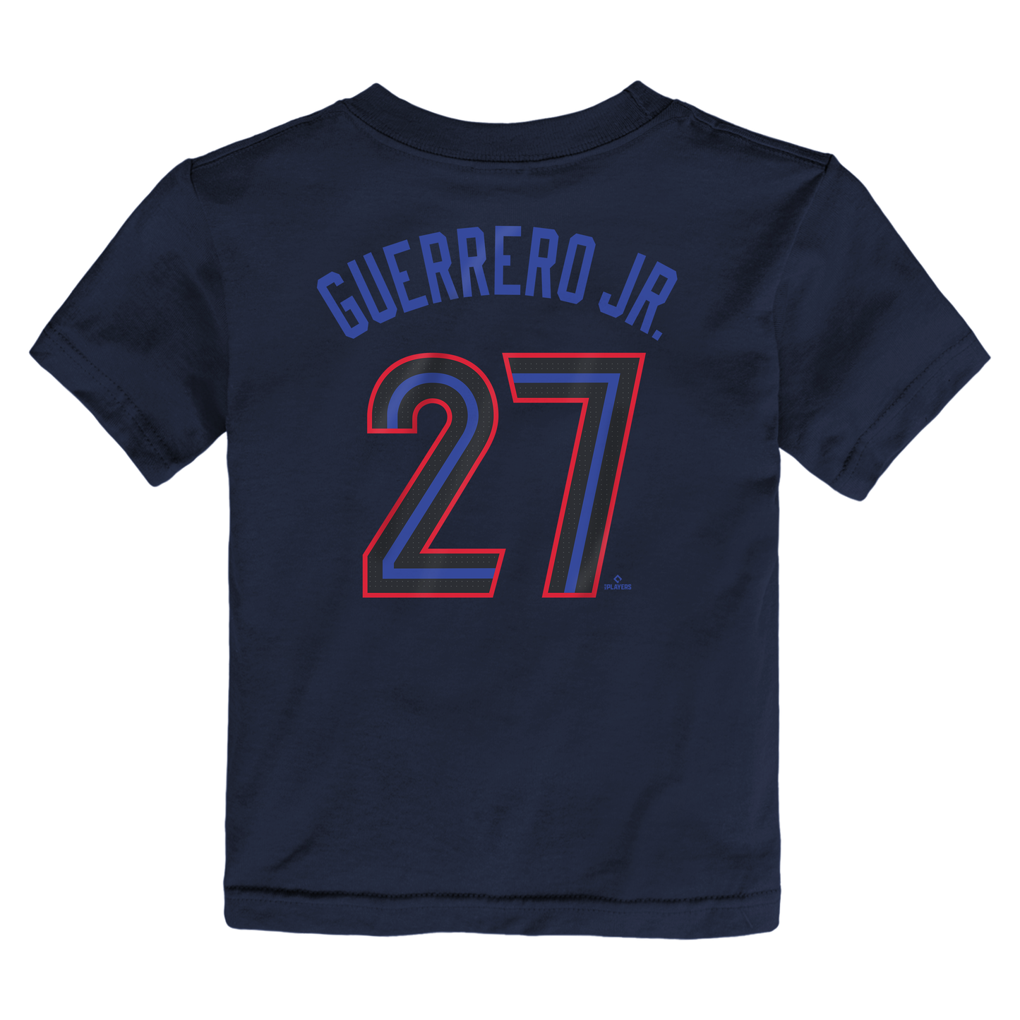 Youth Toronto Blue Jays City Connect Vladimir Guererro Jr. #27 Name & Number T-Shirt - Pro League Sports Collectibles Inc.