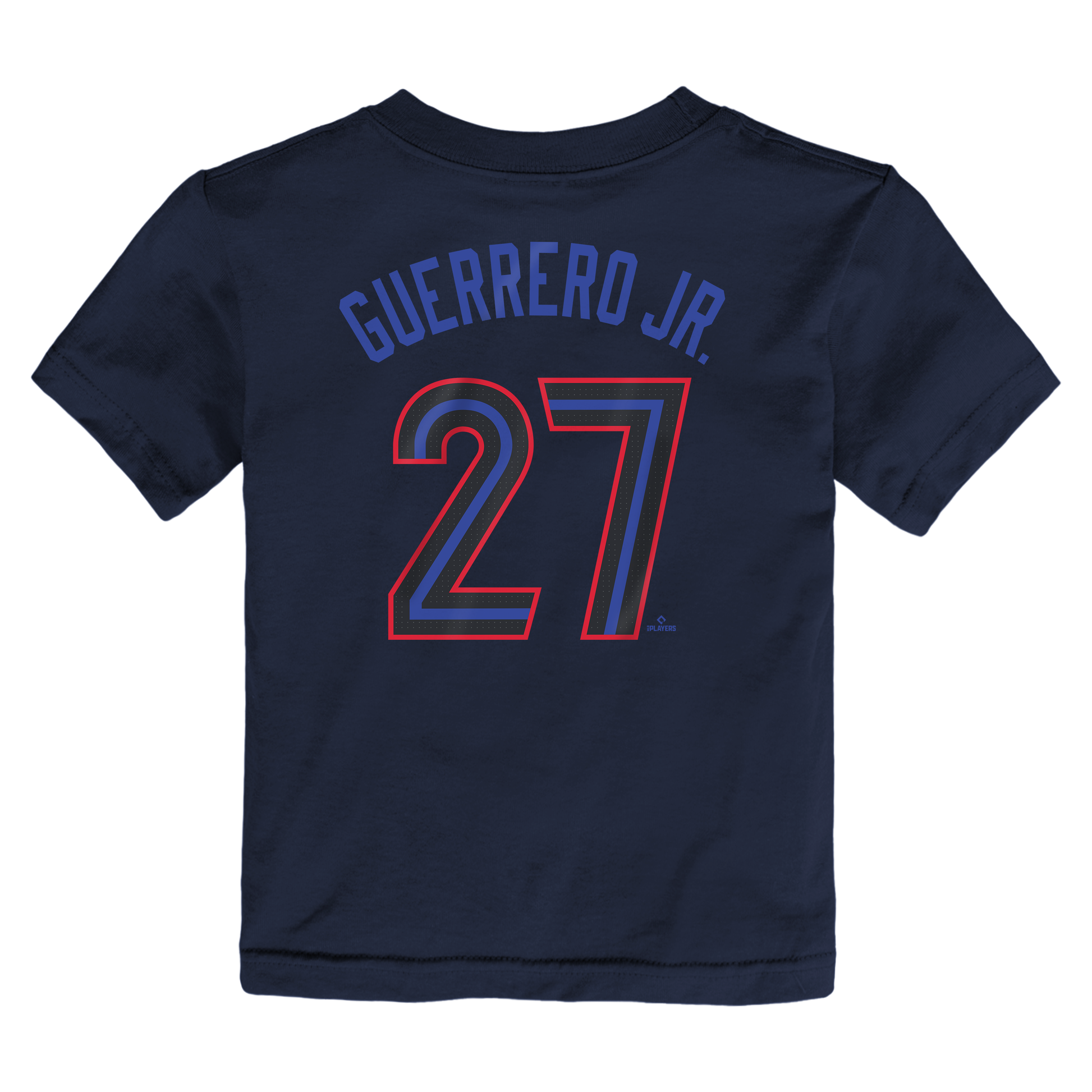 Youth Toronto Blue Jays City Connect Vladimir Guererro Jr. #27 Name & Number T-Shirt - Pro League Sports Collectibles Inc.