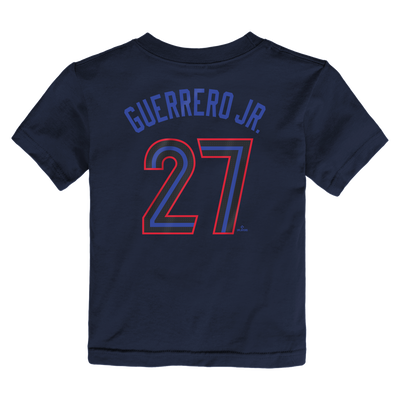 Youth Toronto Blue Jays City Connect Vladimir Guererro Jr. #27 Name & Number T-Shirt