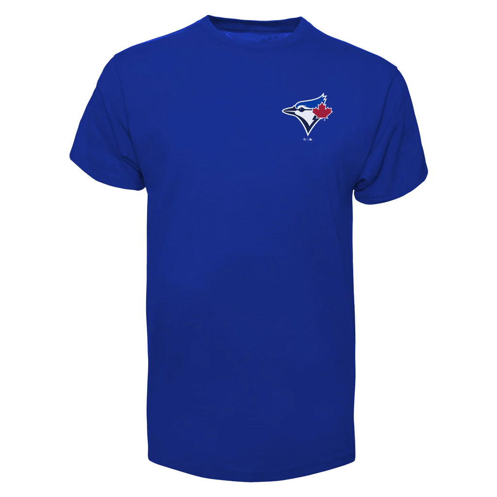 Toronto Blue Jay George Springer #4 '47 Brand Royal Name & Number T-Shirt