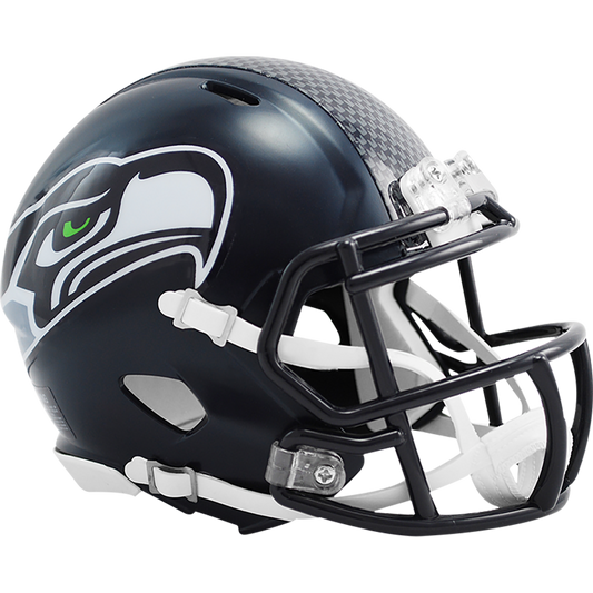 Seattle Seahawks NFL Riddell Mini Alternate Speed Football Helmet