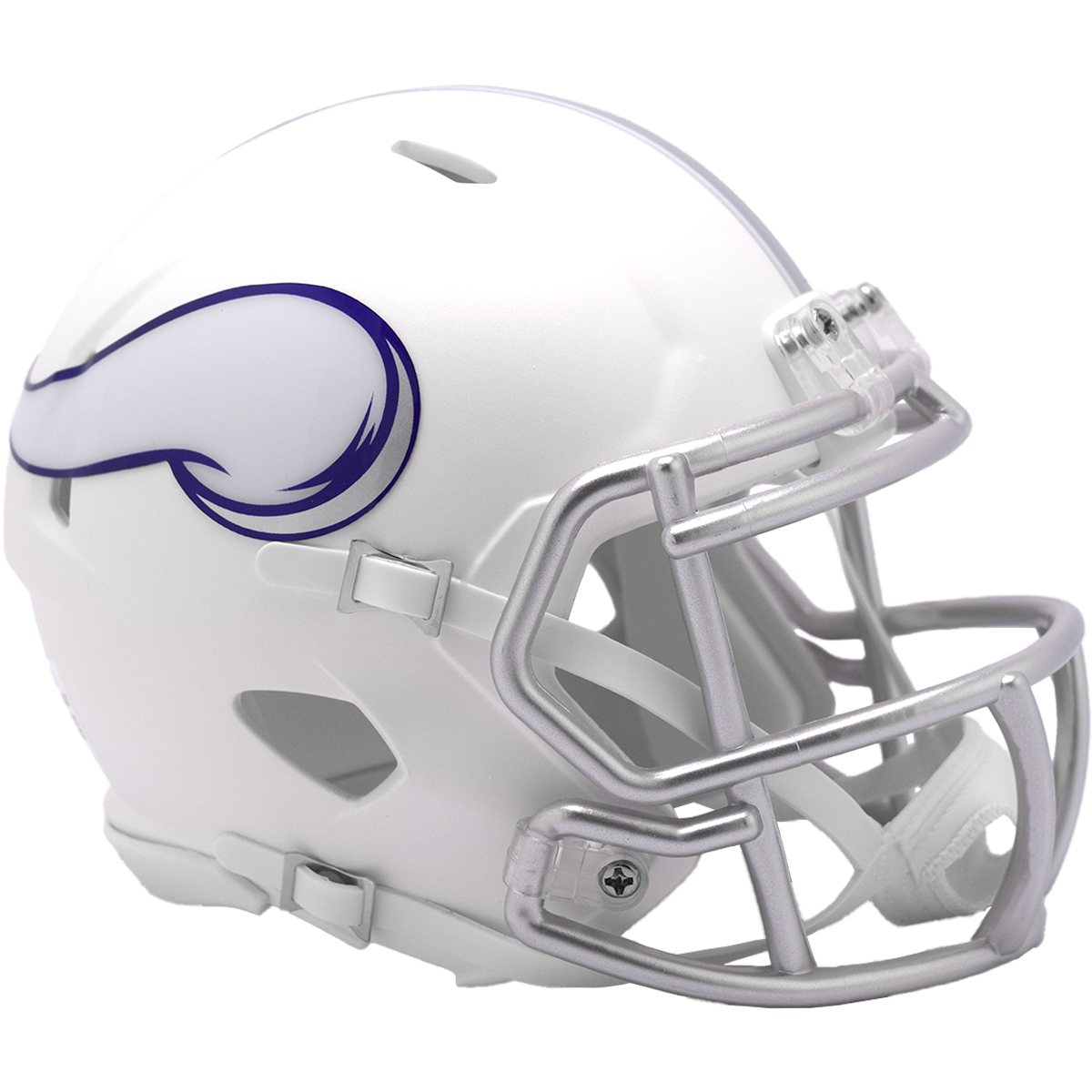 Minnesota Vikings NFL Riddell 2024 White Alternate Speed Mini Football Helmet