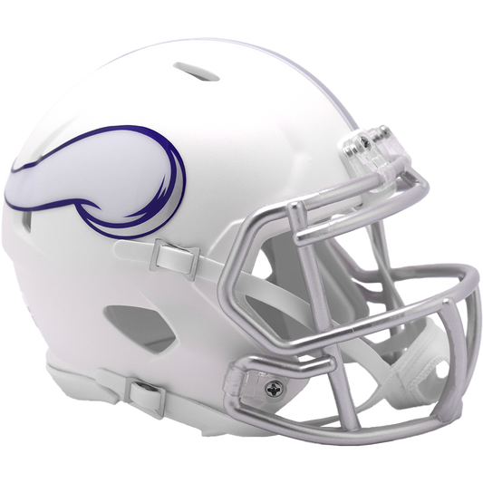 Minnesota Vikings NFL Riddell 2024 White Alternate Speed Mini Football Helmet