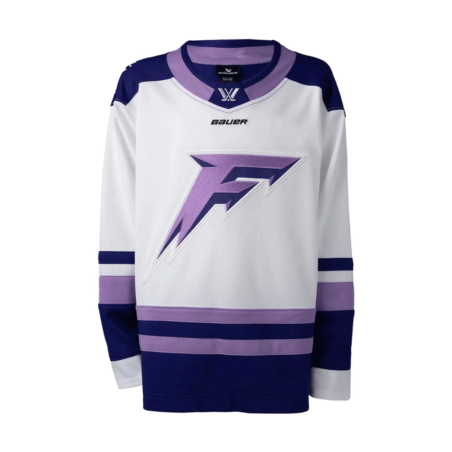 Youth PWHL Minnesota Frost Bauer Replica Away Hockey Jersey